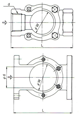150L-13F观试镜尺寸图