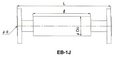 EB-1J伸缩管尺寸图