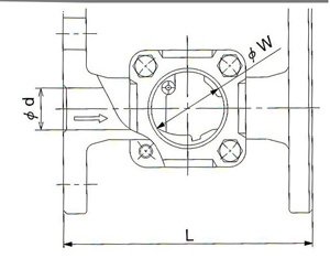 SF-1F观视镜尺寸图