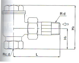 TS-3A疏水阀尺寸图