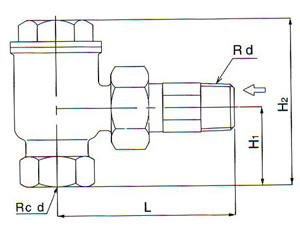TS-4A疏水阀尺寸图
