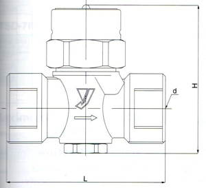 TSD-42疏水阀尺寸图