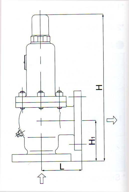 al-4t安全阀尺寸图